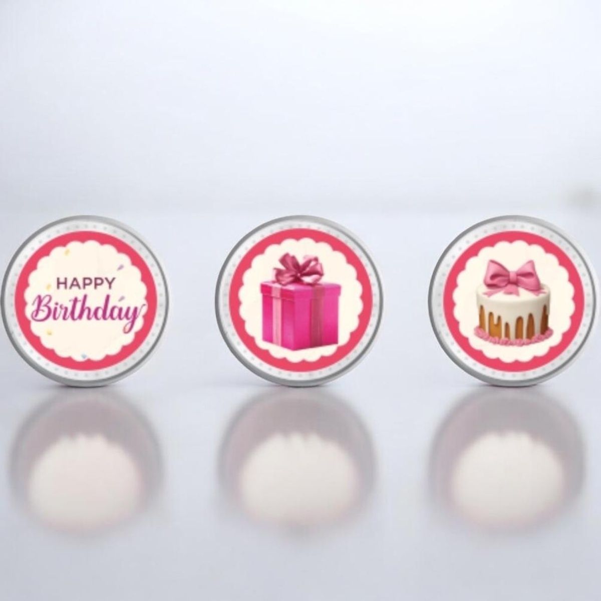1 Gram Happy Birthday Silver Coin Set | Assorted Birthday Theme Coins pack of 3 S 999 1 g Silver Coin-image-24