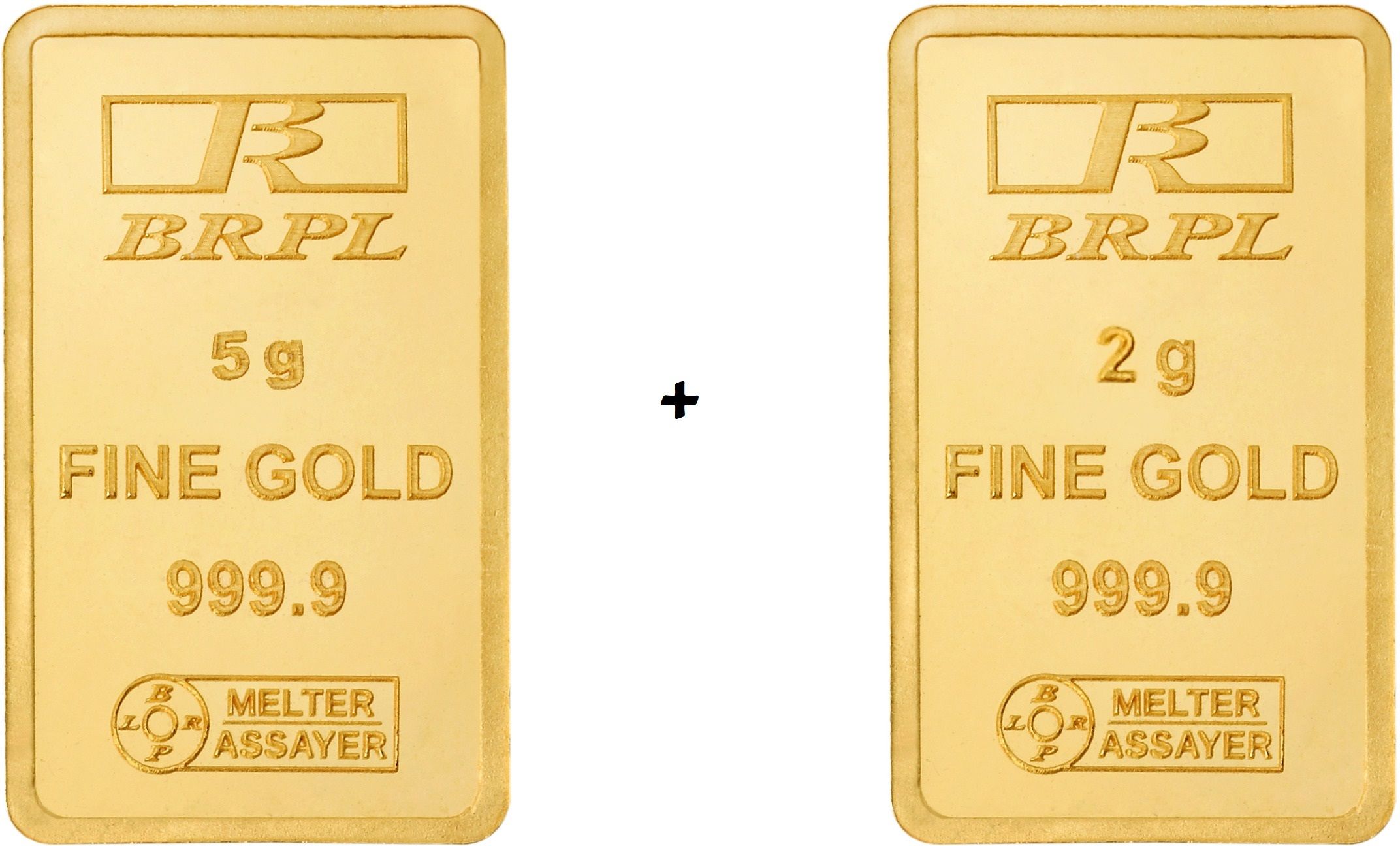 5g+2g Combo 24 (9999) K 7 g Gold Bar-image-42