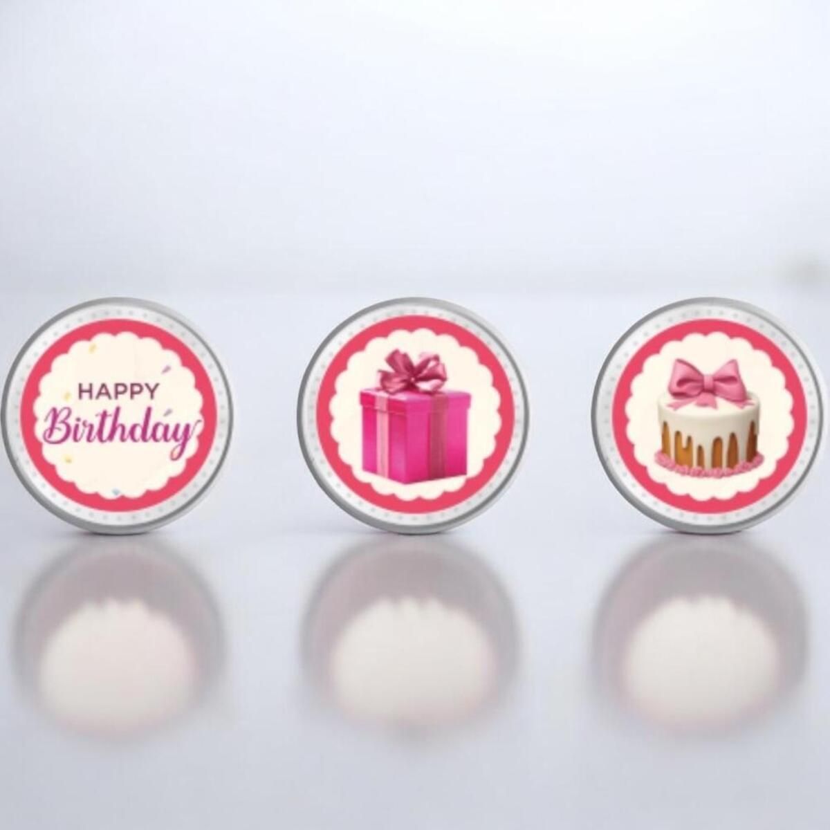 1 Gram Happy Birthday Silver Coin Set | Assorted Birthday Theme Coins pack of 3 S 999 0 g Silver Coin-image-22