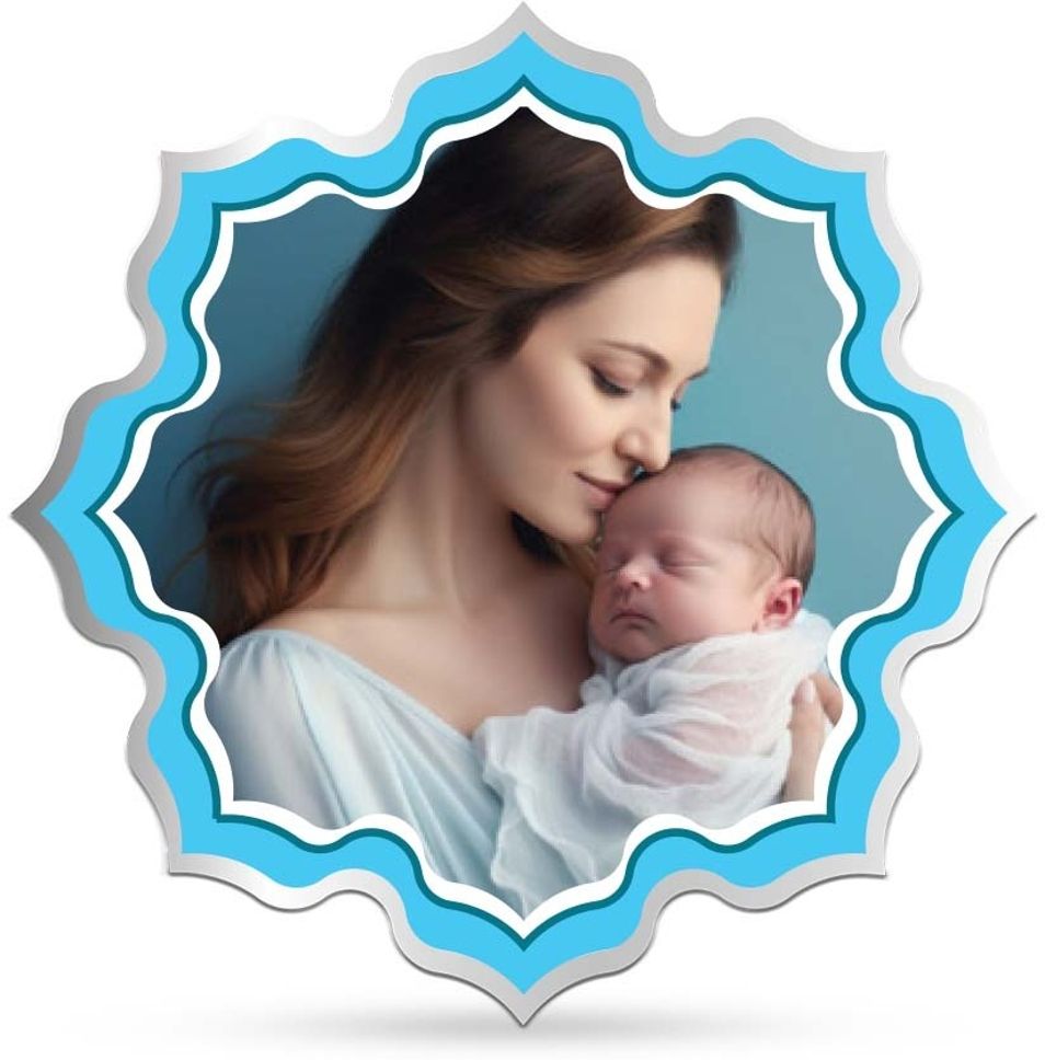 silviya BIS Hallmarked Personalized New Born Baby (NB-NEW6-10G1127) S 999 10 g Silver Coin-picture-16