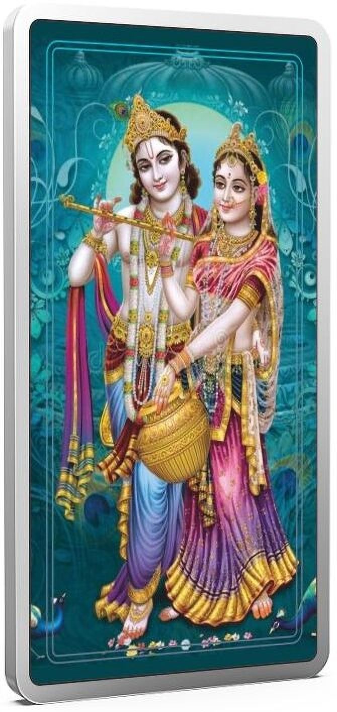 Radha-Krishna D3 S 999 20 g Silver Bar