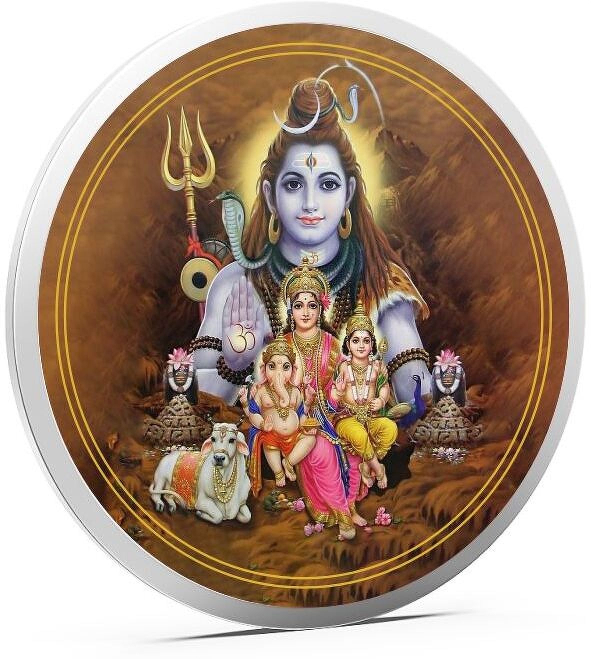 Shiv Parvati M-GK0 S 999 20 g Silver Coin