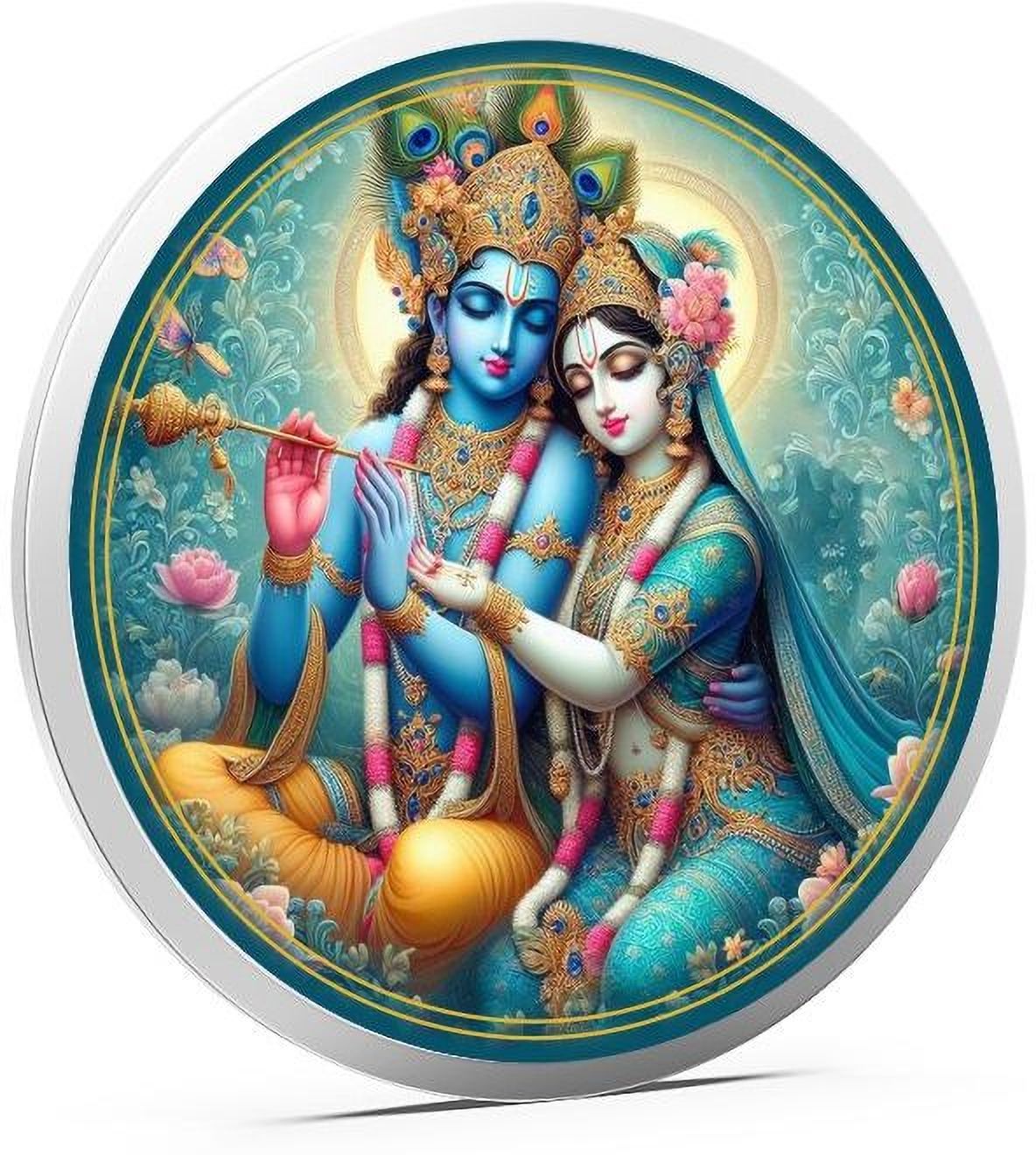 Radha-Krishna Z-H7A S 999 50 g Silver Coin