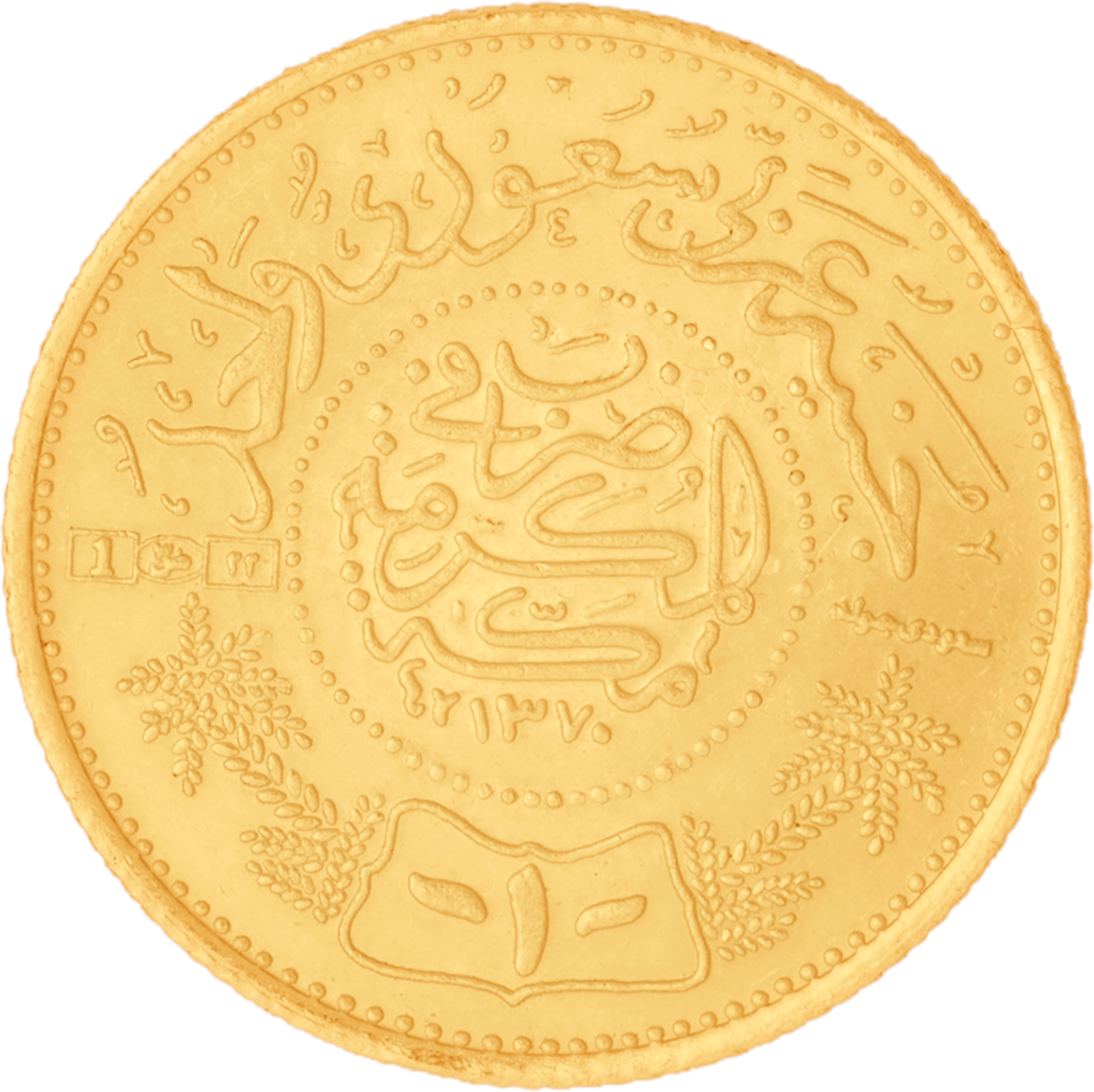MU1GM 22 K 1 g Gold Coin