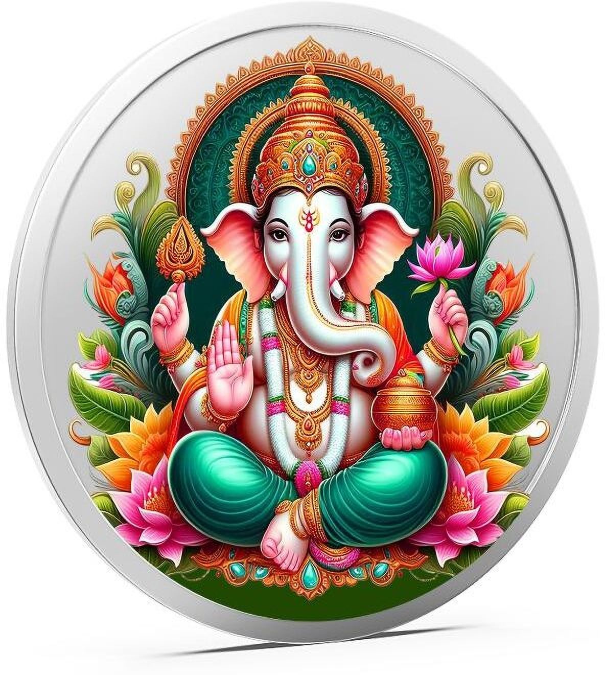 Ganesh I-4DY S 999 20 g Silver Coin