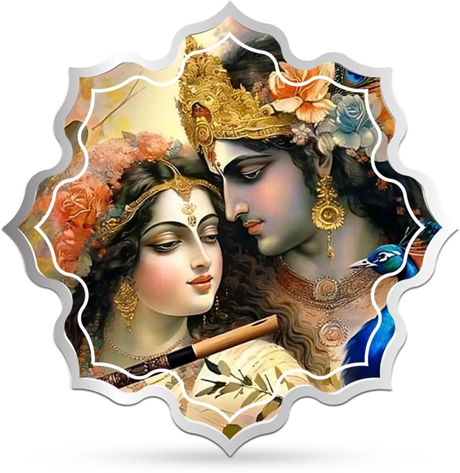 silviya BIS Hallmarked Radhey Krishna (RK2-20G1263) S 999 20 g Silver Coin-picture-27
