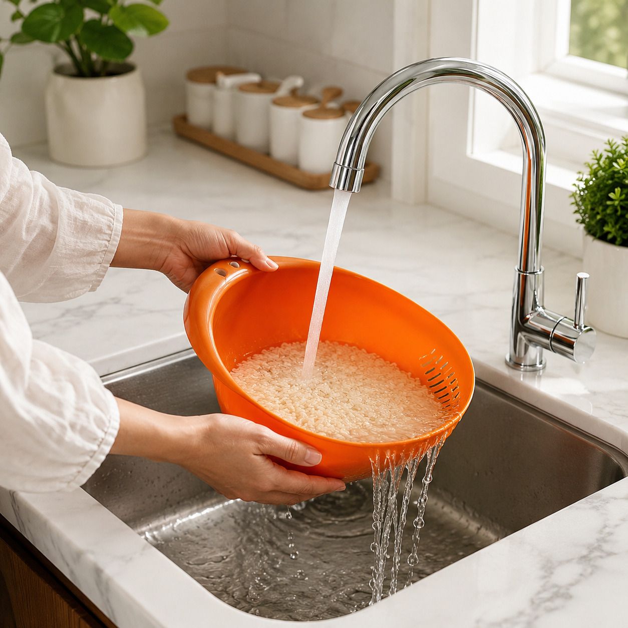 Multi-Purpose Washing Bowl Strainer, Food Grade Kitchen Drain Basket Strainer-image-5