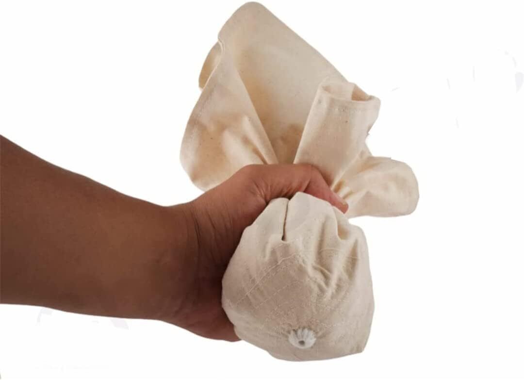 veidik Cotton Double Heavy Layered Washable Reusable and Hand Imarti Jalebi Cloth Collapsible Strainer-picture-25