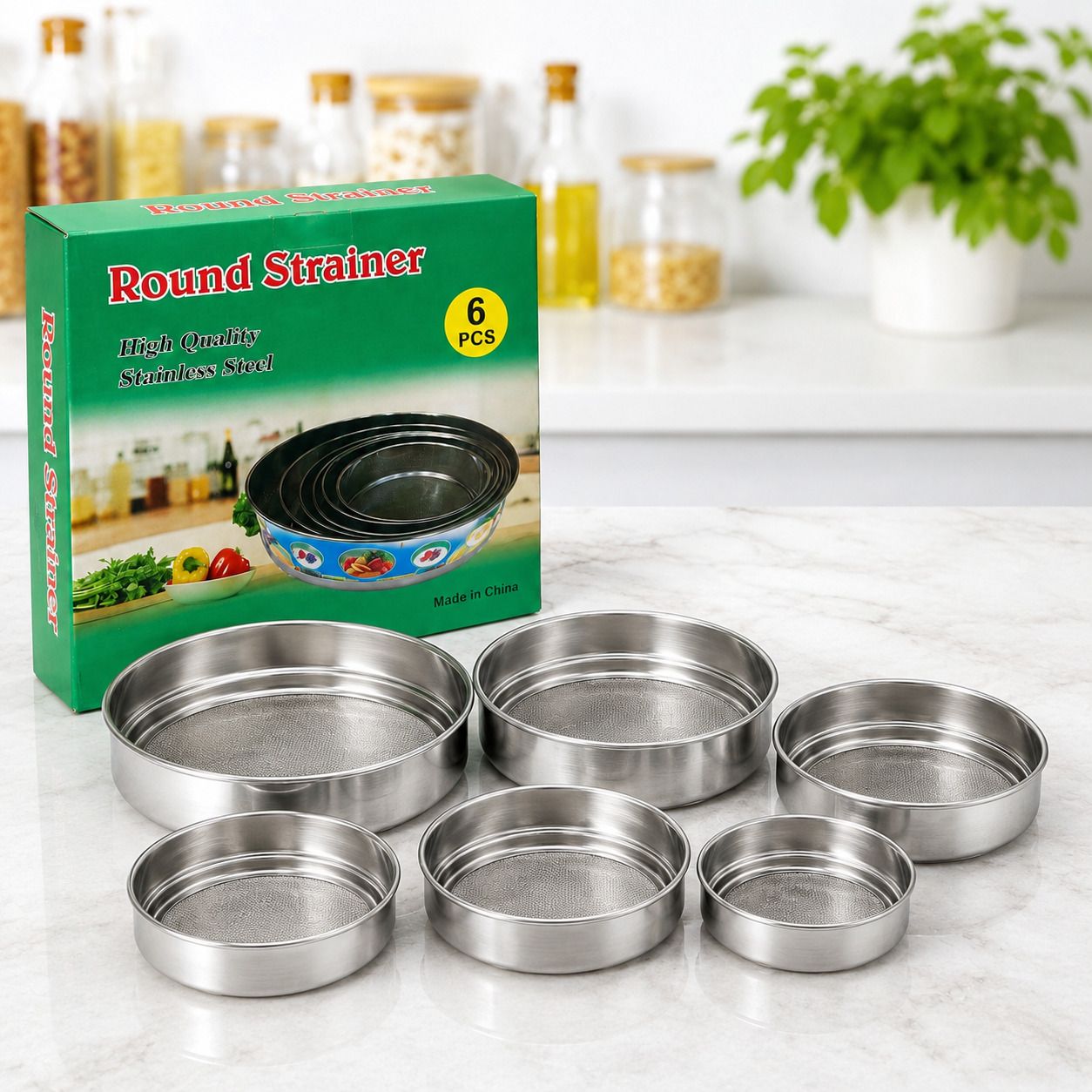 Multipurpose Sieve Mesh Chalni for Rice, Atta, Tea, Dal, Pulses & Kitchen Use Sieve-image-40