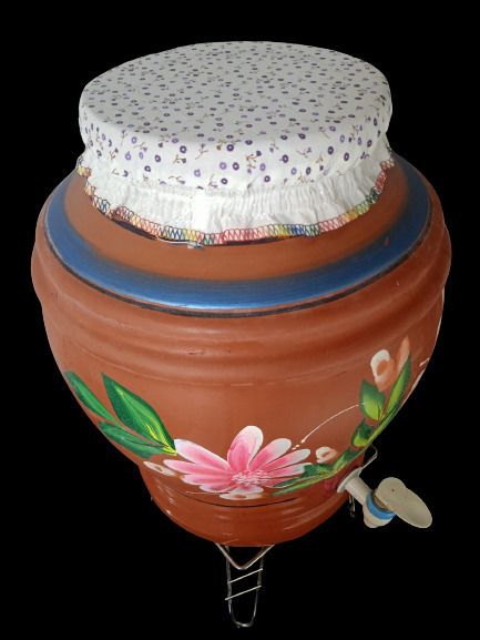 winslow Matka Cover with Rubber Grip Size Adjustable Made with 100% Cotton Collapsible Strainer-picture-25