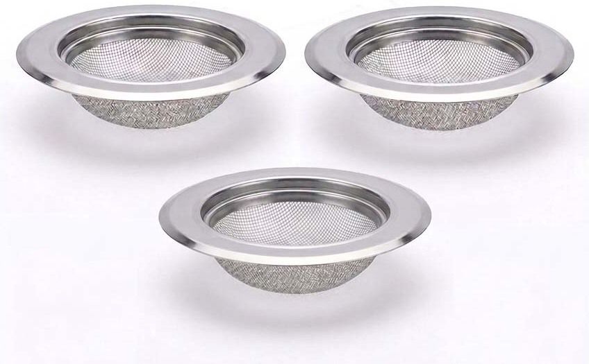 kitchwish Kitchen Sink, Basin Stainless Steel Pop-Up Strainer-picture-38