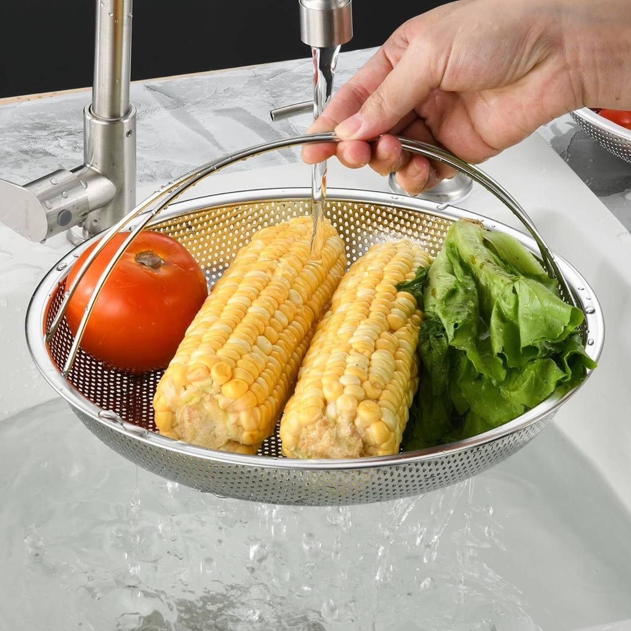 vasudev Stainless Steel BASKET Storage Basket-picture-37