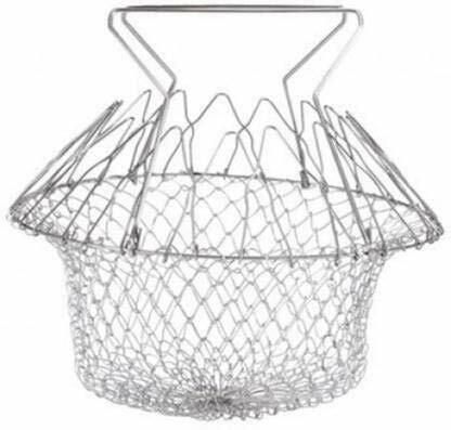 Chef Foldable Steam Basket Collapsible Deep Frying Basket-image-16