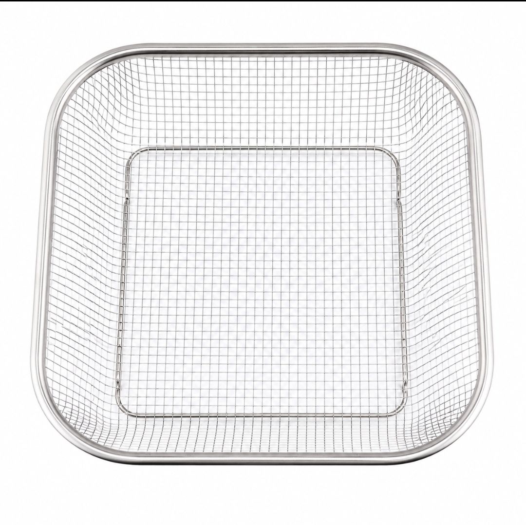 Stainless Steel Wire Mesh Basket Colander-image-2