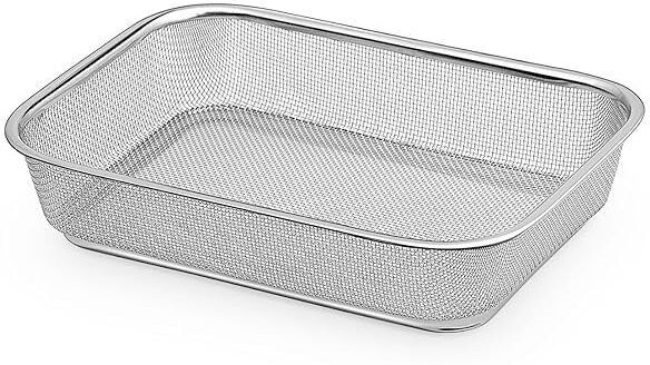 naarevia Stainless Steel Kitchen Colander for Fruits, Vegetables & Food Draining Strainer-picture-23