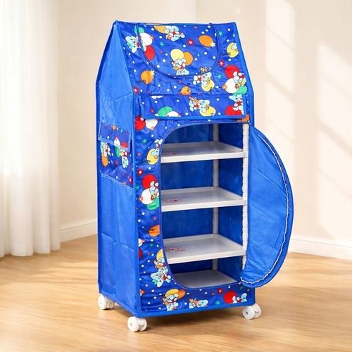 Babyjoys Baby Wardrobe Organizer with 5 Shelves PP Collapsible Wardrobe-picture-10