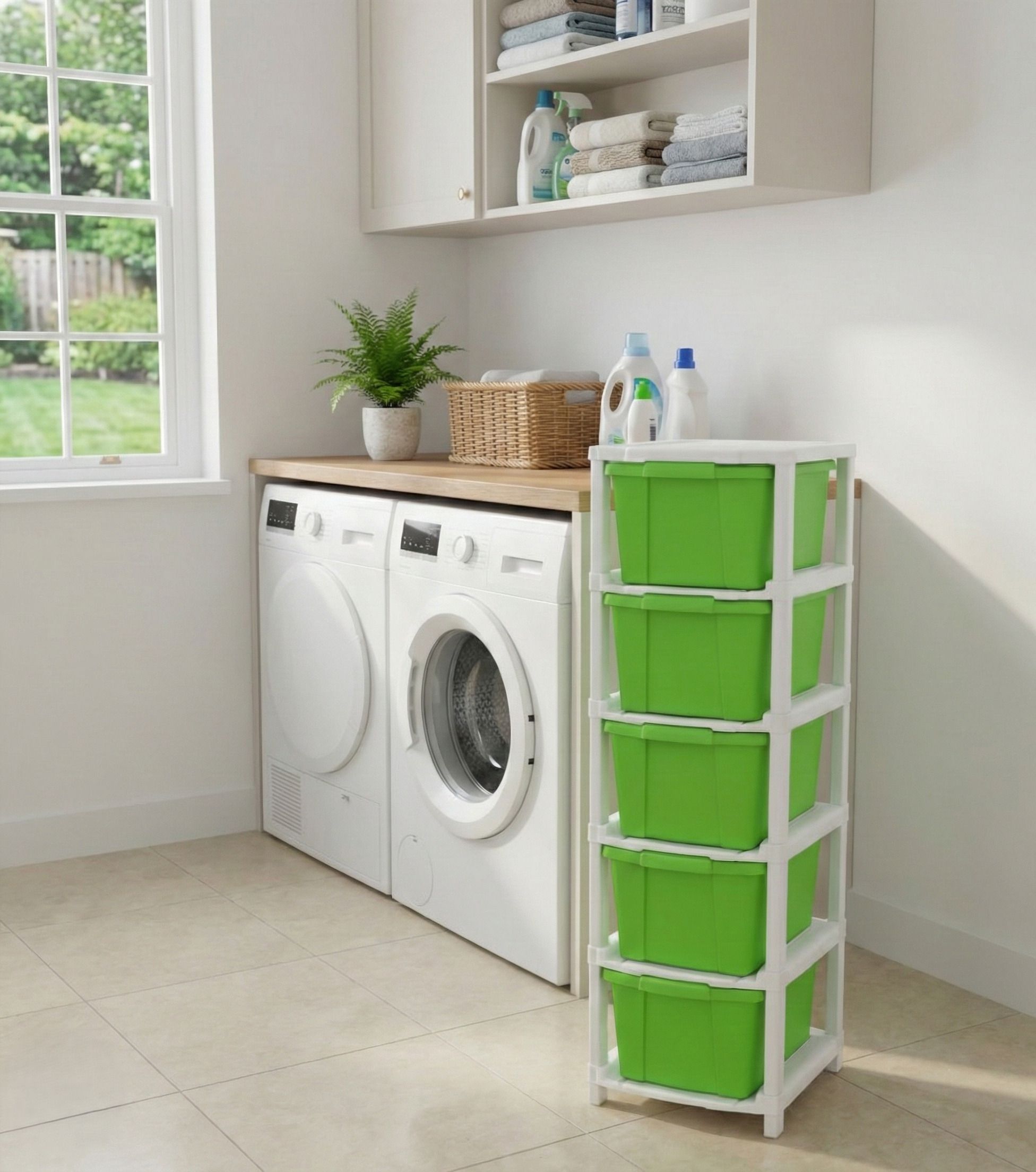 Under-Stair Storage Hack Slim Profile Drawer Unit PP Collapsible Wardrobe-image-24