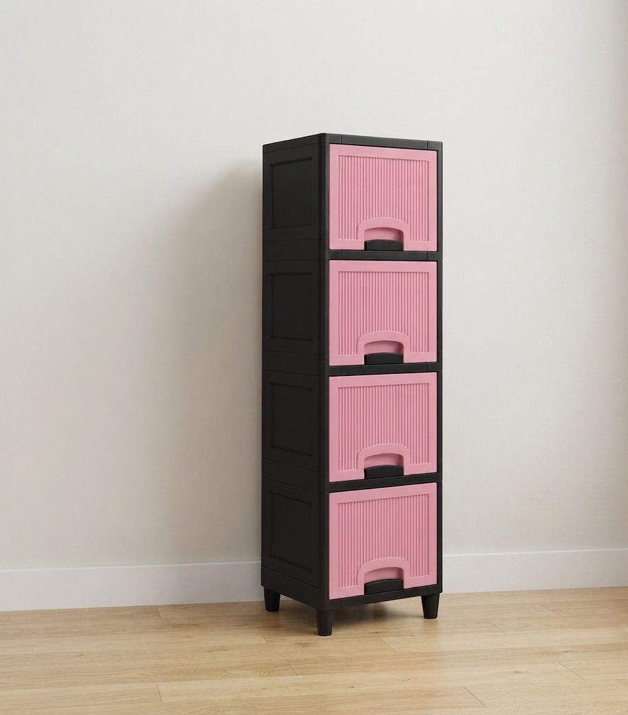 maxtid Plastic Drawer Storage Unit for Organizing Clothes Toys Books and Accessories Plastic Open Book Shelf-picture-38