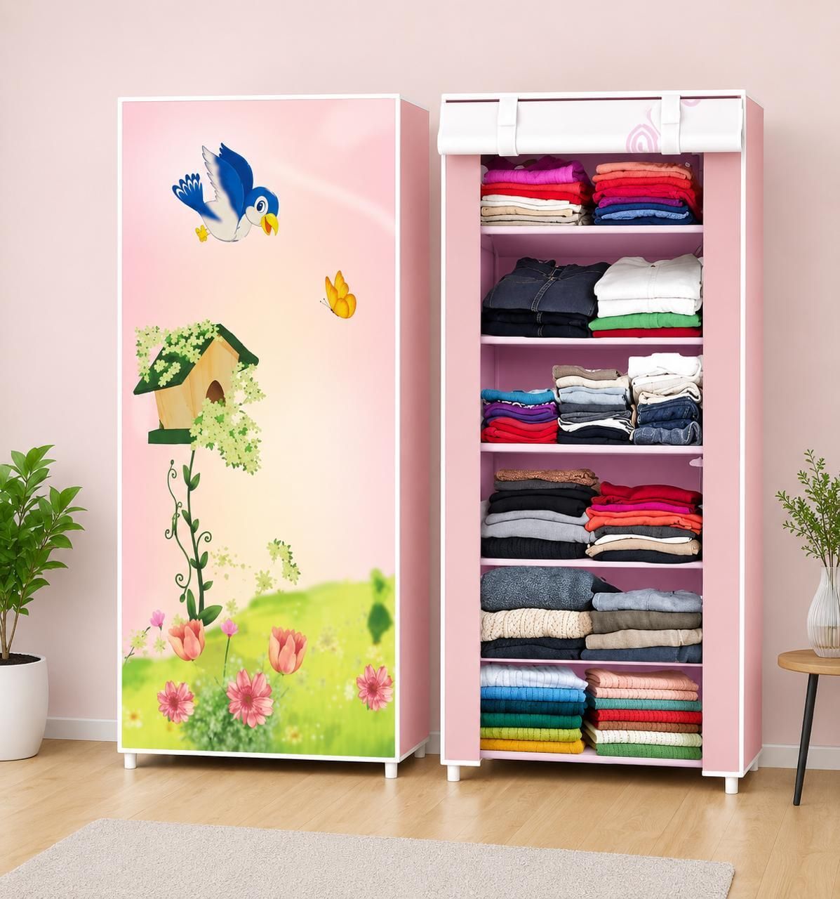 love bride PP Collapsible Wardrobe-image-11