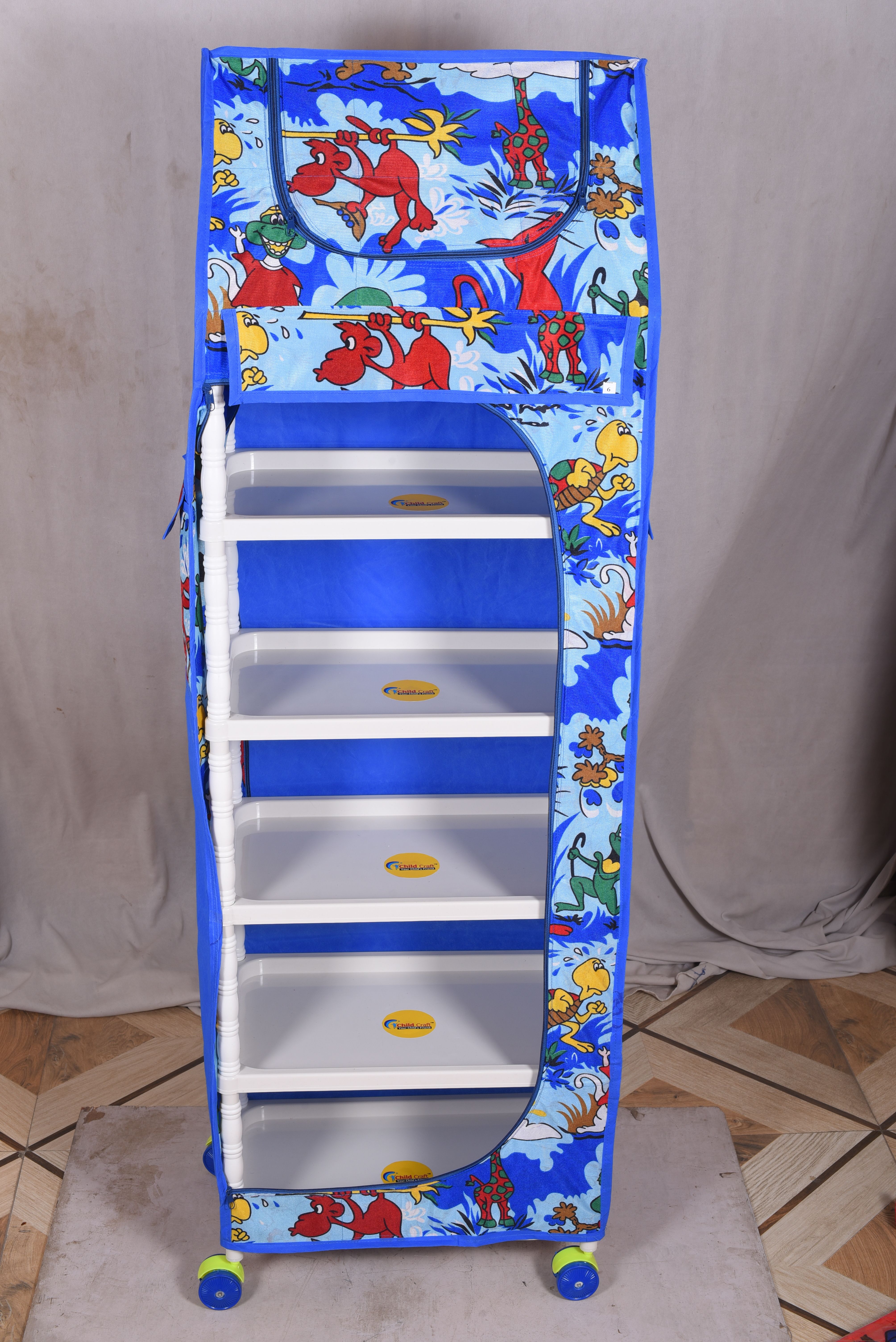 totsyzone 6SELF PVC Collapsible Wardrobe-picture-11