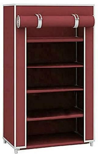 dewberries Carbon Steel Collapsible Wardrobe-picture-15