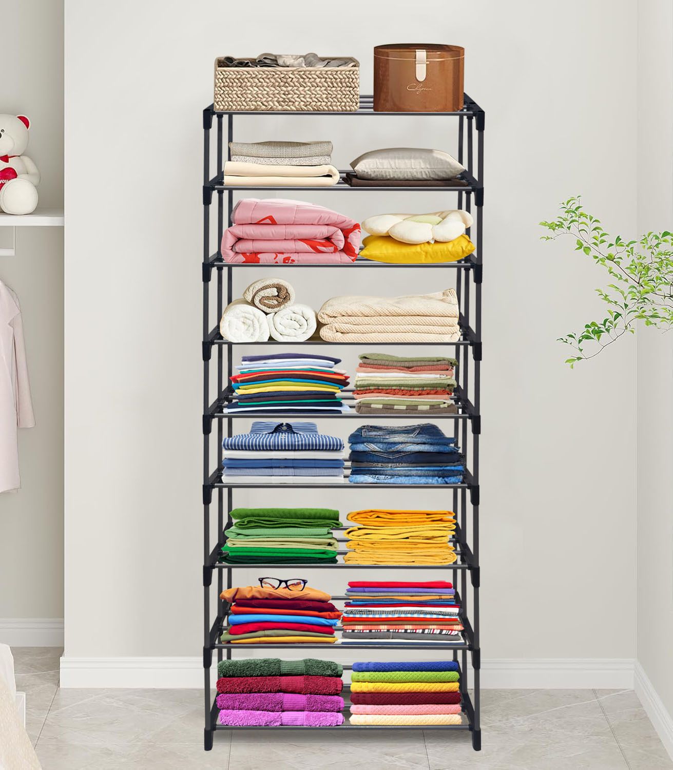 rmerchants Bookcase_wardrobe Carbon Steel Collapsible Wardrobe-picture-4