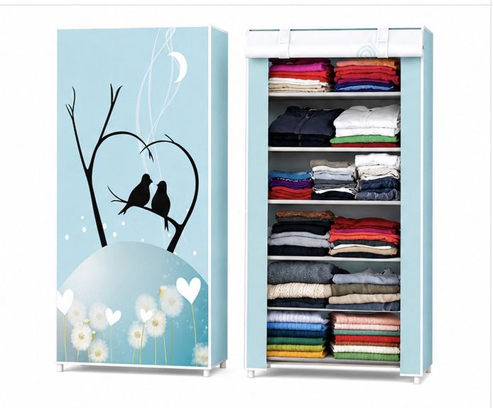 akstore love bride PP Collapsible Wardrobe-picture-10