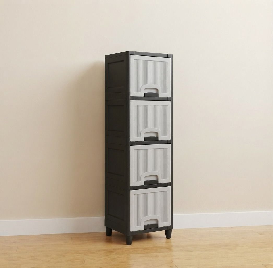 grotheory Multi Layer Multi Purpose Drawer Cabinet Organizer for Home and Office PP Collapsible Wardrobe-picture-17