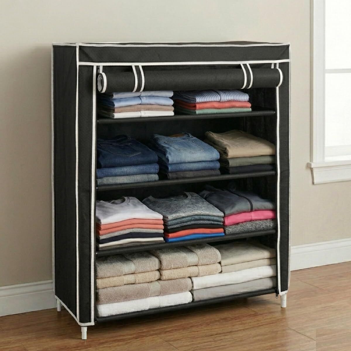 Collapsible Wardrobe PP Collapsible Wardrobe-image-49