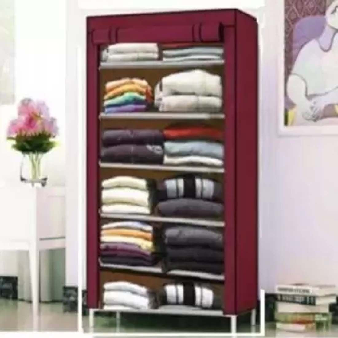 steeze Carbon Steel Collapsible Wardrobe-picture-21