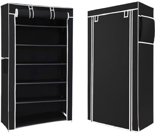 Collapsible Wardrobe for Storage Organizer PVC Collapsible Wardrobe-image-10