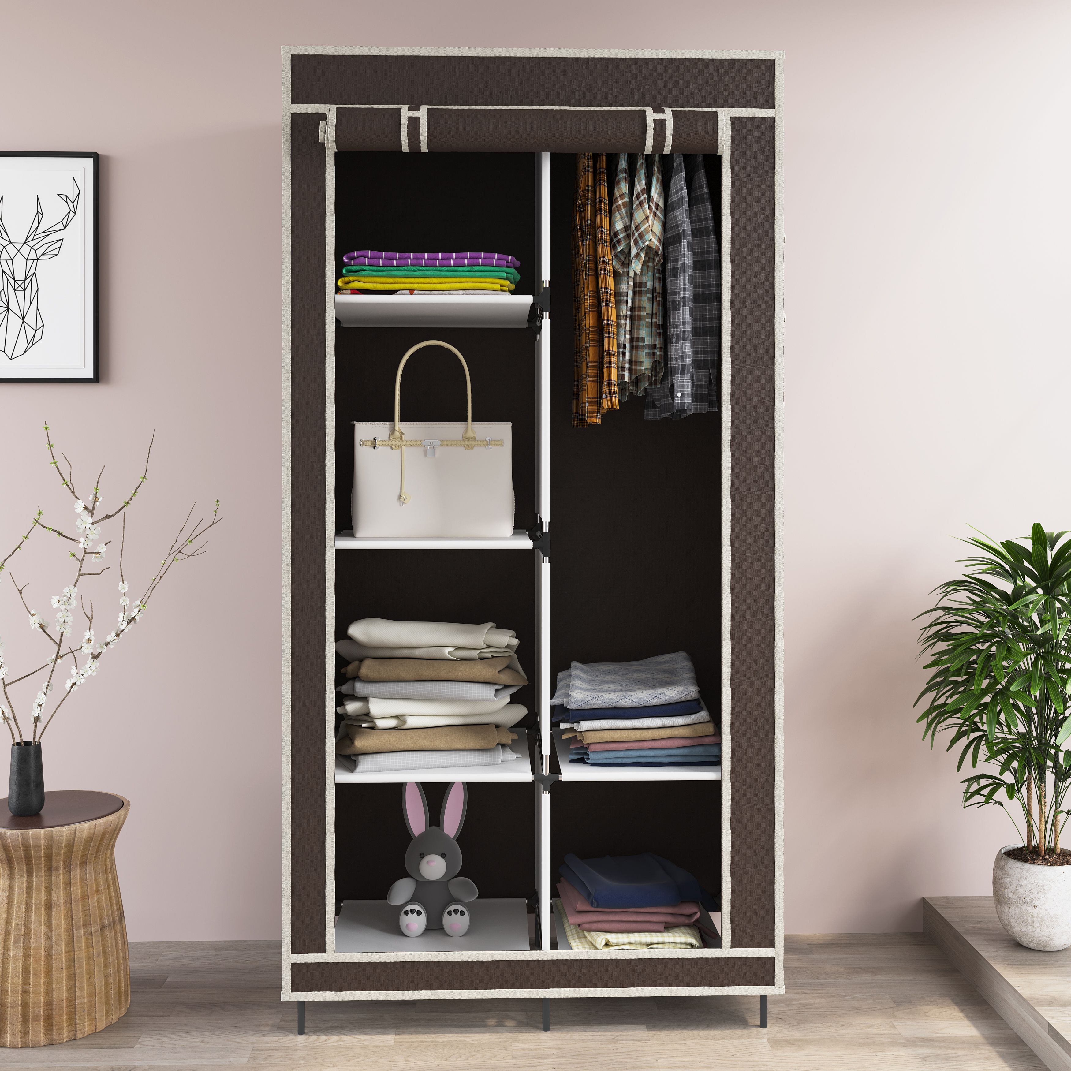 continental Closet for Clothes Almira PP Collapsible Wardrobe-picture-34