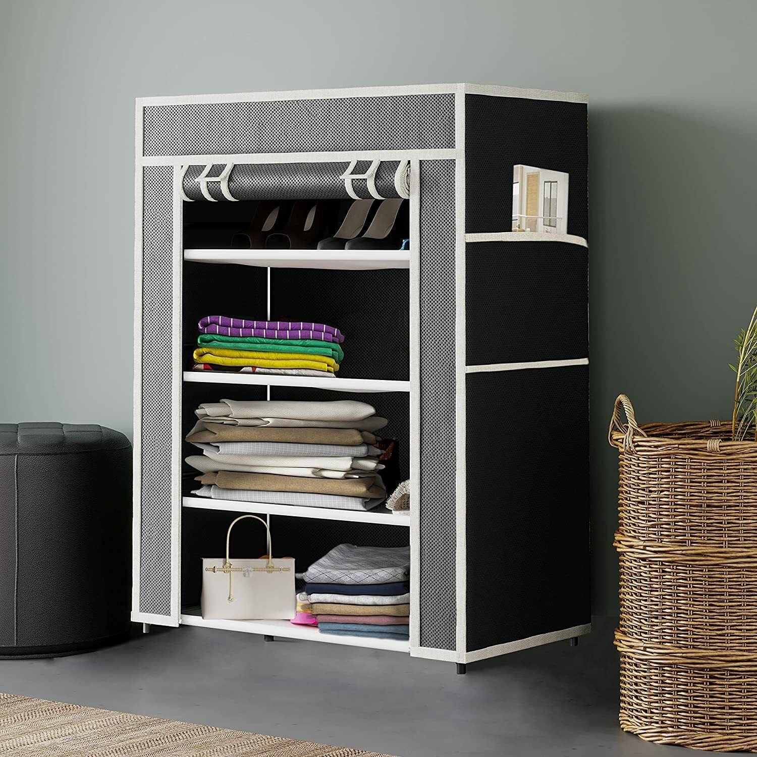 Carbon Steel Collapsible Wardrobe