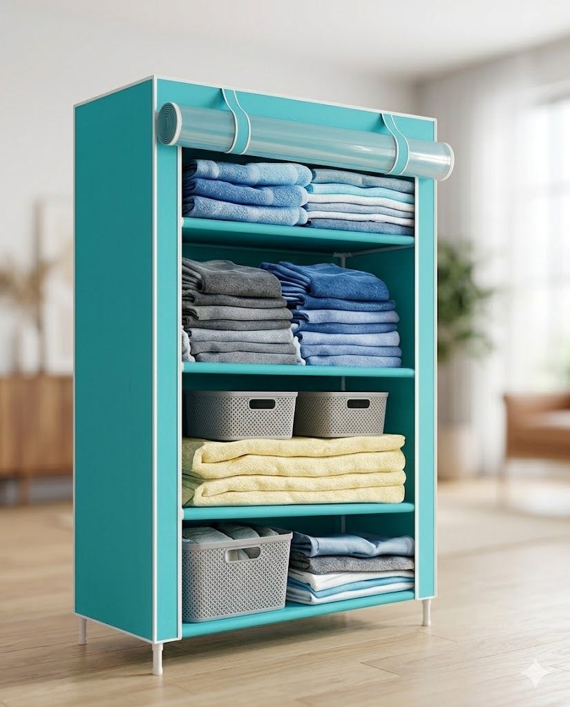 eemway PP Collapsible Wardrobe-picture-11