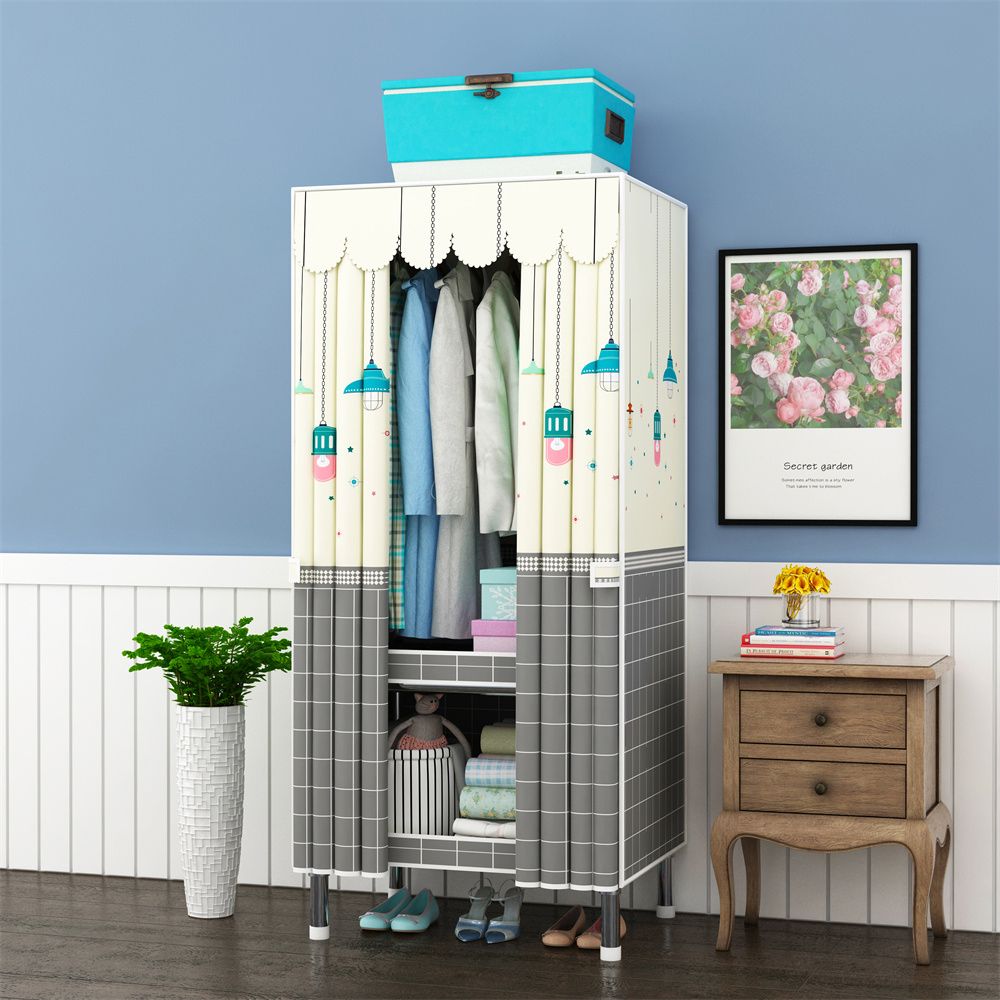 staranddaisy Multifunctional wardrobe for compact, organized, stylish storage. Carbon Steel Collapsible Wardrobe-picture-20