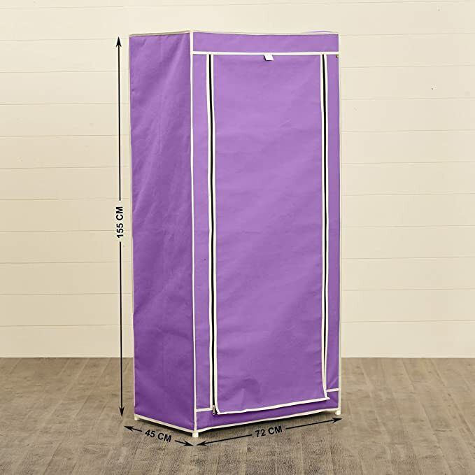 eemway Carbon Steel Collapsible Wardrobe-picture-14
