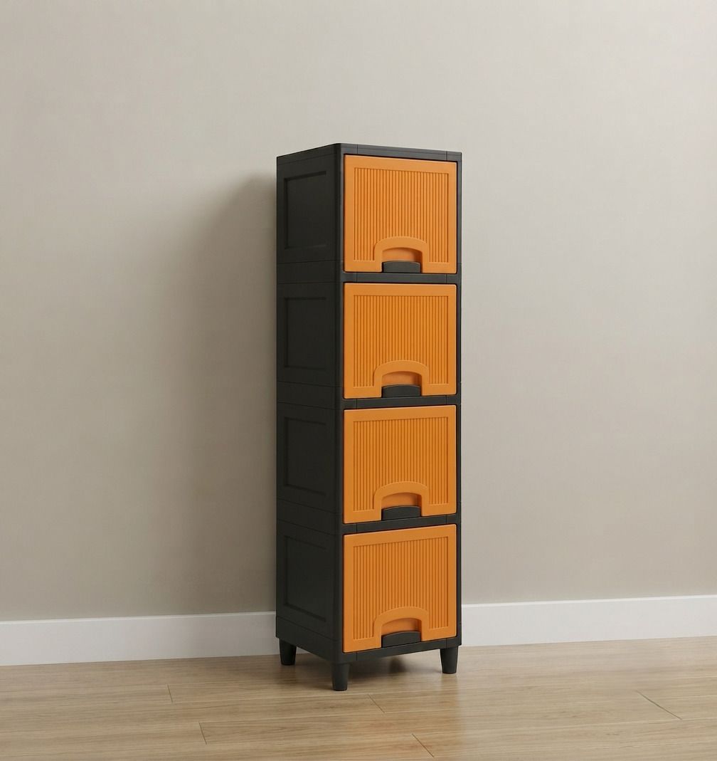 maxtid Plastic Drawer Storage Unit for Organizing Clothes Toys Books and Accessories Plastic Open Book Shelf-picture-42