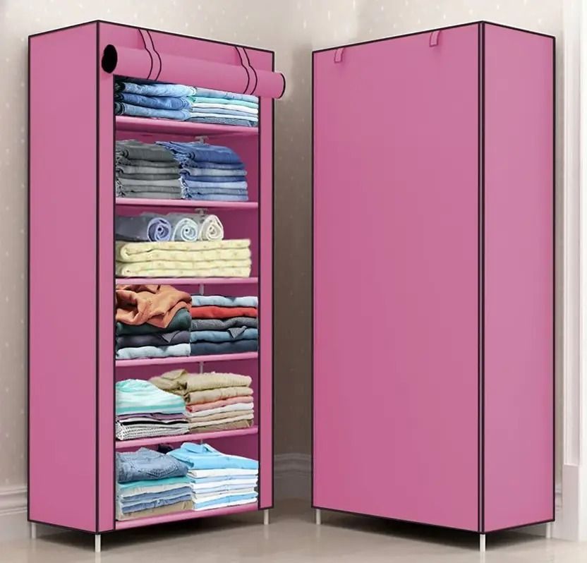 NA PVC Collapsible Wardrobe-image-10