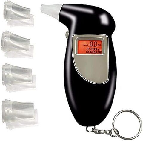 real instruments Professional Digital Alcohol Breath Tester Accurate BAC Measurement Breathalyzer Digital Colorimeter-picture-17