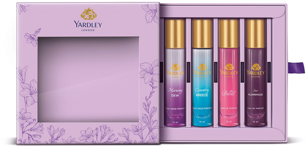 Luxury Perfume Gift Set with Long Lasting Fragrance for Women Combo Set