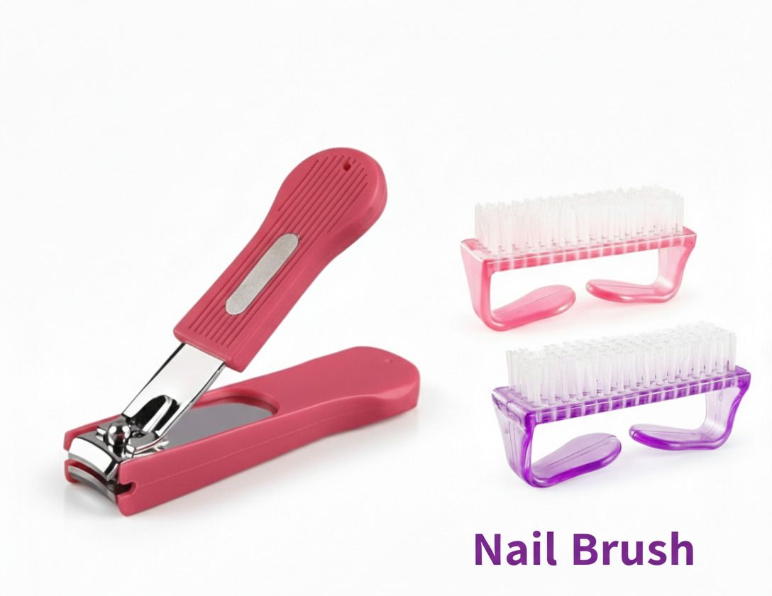 fairlis Nail Cutter and Nail Brush Combo Pack for Men & Women-picture-10
