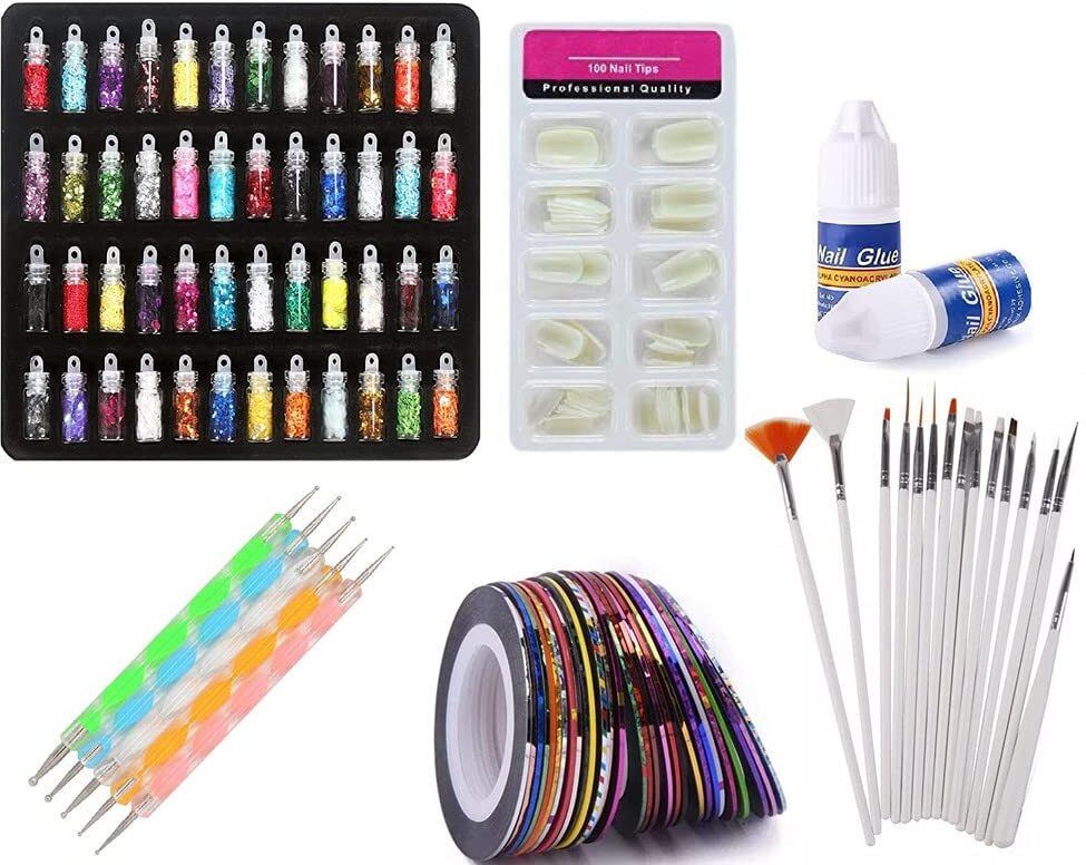 3D Nail Art Kit nail combo 6