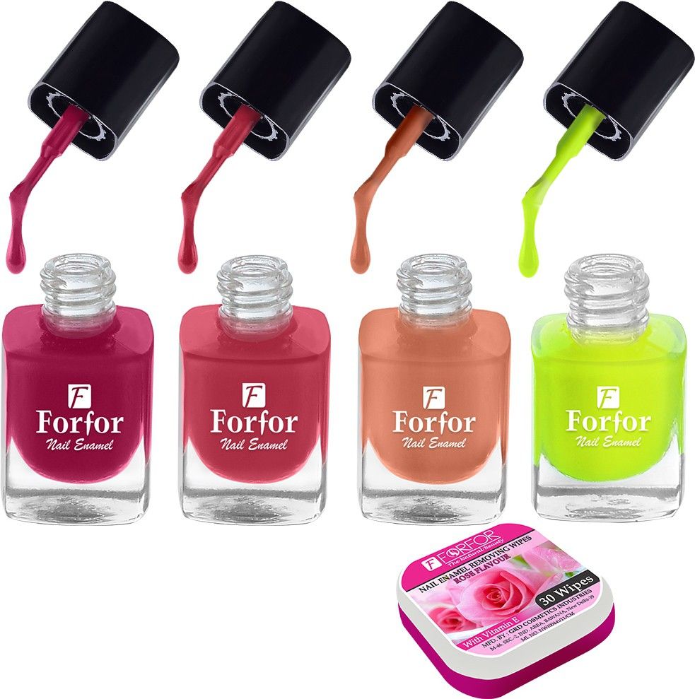 for for Perfect Stay Trendy Safe & Fast Dry ,Nail Art ,Glossy Finish Nail Polish Combo-picture-15