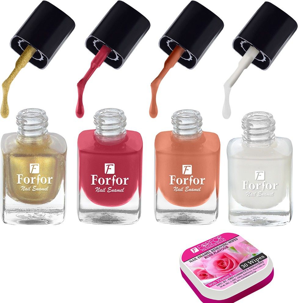 for for Perfect Stay Trendy Safe & Fast Dry ,Nail Art ,Glossy Finish Nail Polish Combo-picture-35