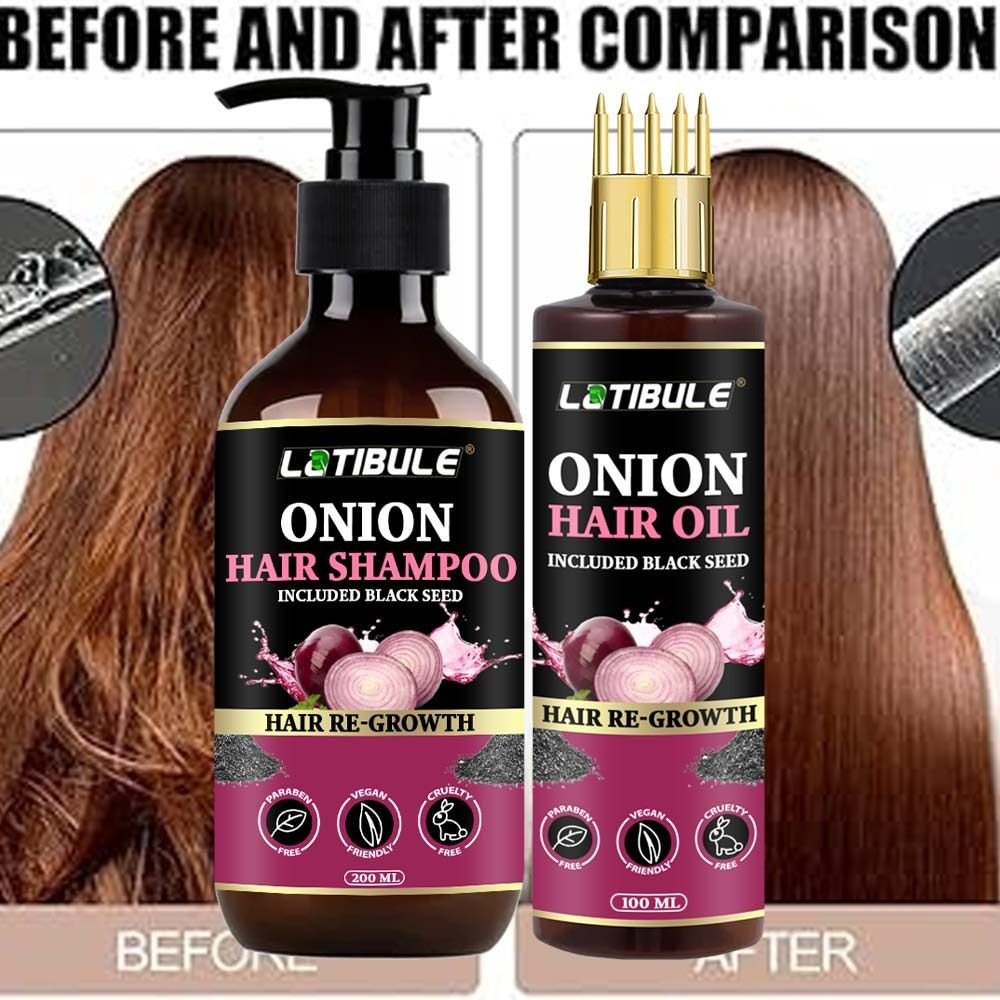 Onion Black Seed Oil and Shampoo for Hair Resilience-image-47