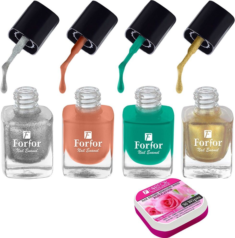 for for Perfect Stay Trendy Safe & Fast Dry ,Nail Art ,Glossy Finish Nail Polish Combo-picture-37