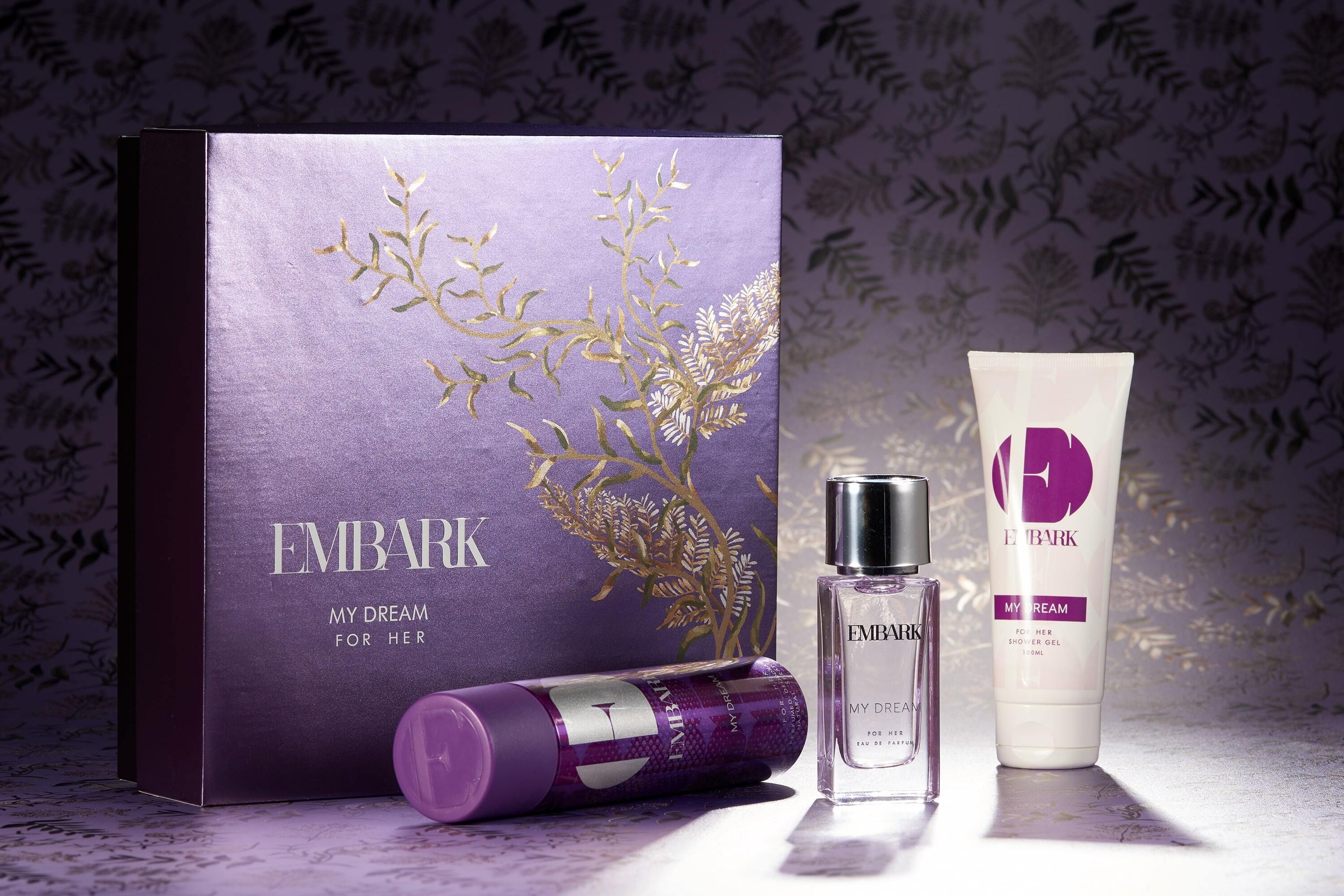 Giftset Perfume Fragrance combo for Women - My Dream 30ml EDP + 100ml Shower gel + 150ml Perfumed Deodorant-image-46