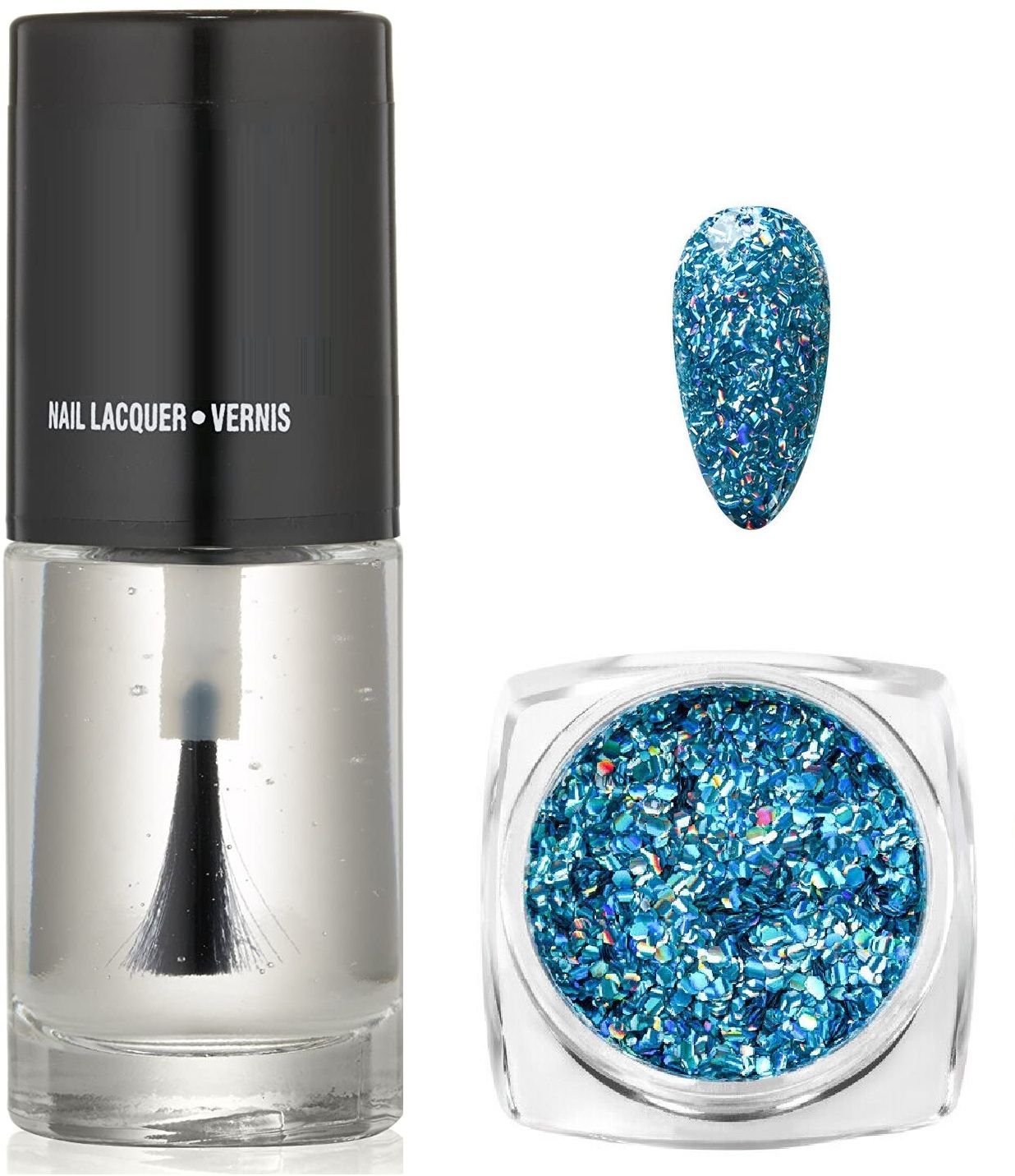 Ultra Fine Glitter Powder Nail Art Flakes Sparkles Transparent Nail Paint-image-10