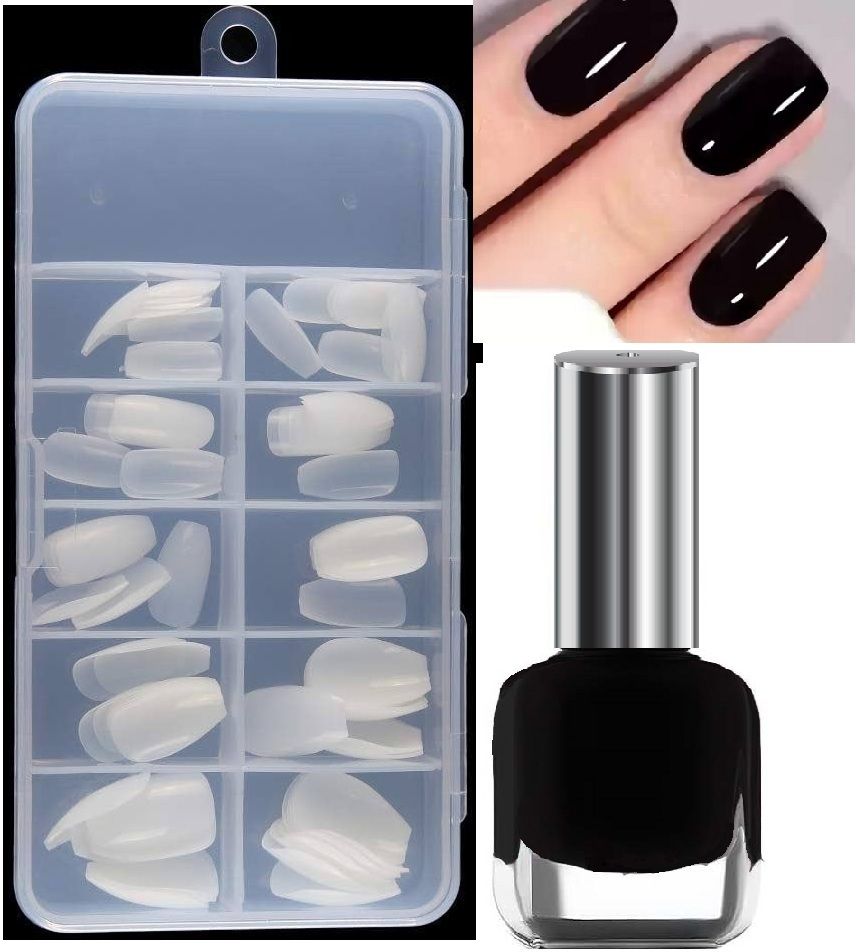 glossy Finish Nail Polish with nail tip-image-26