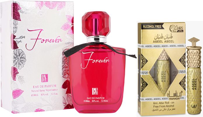 bn parfums Forever Perfumes 100ml & Aseel Aseel Attar 6ml-picture-42